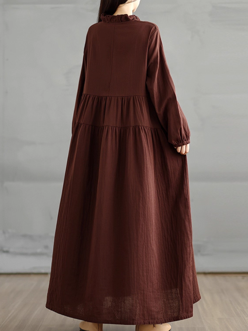 Women's All-Season Lightweight Everyday Wear Smock Dress