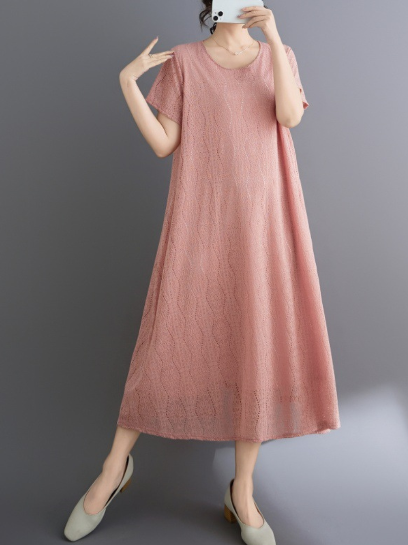 knee length dresses for ladies Long Sleeve Glitter Sparkly Midi Dress with Pockets for Wedding Guests &  Holiday Parties main image 0