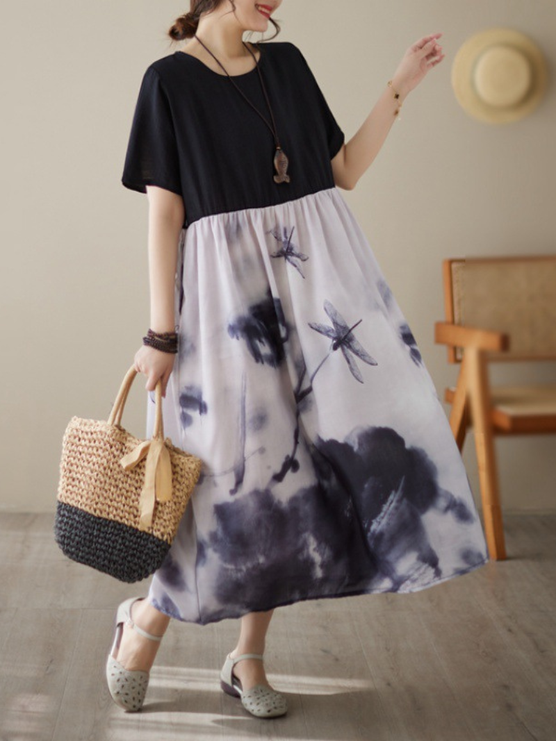 Women's Retro Midi Dress