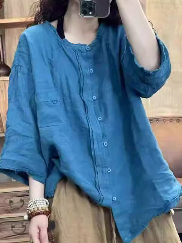 Women's artistic Retro Tops