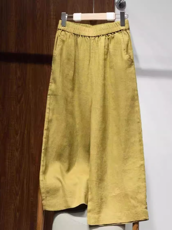 Women's Comfy & Trendy Solid Color Straight-Leg Bottoms