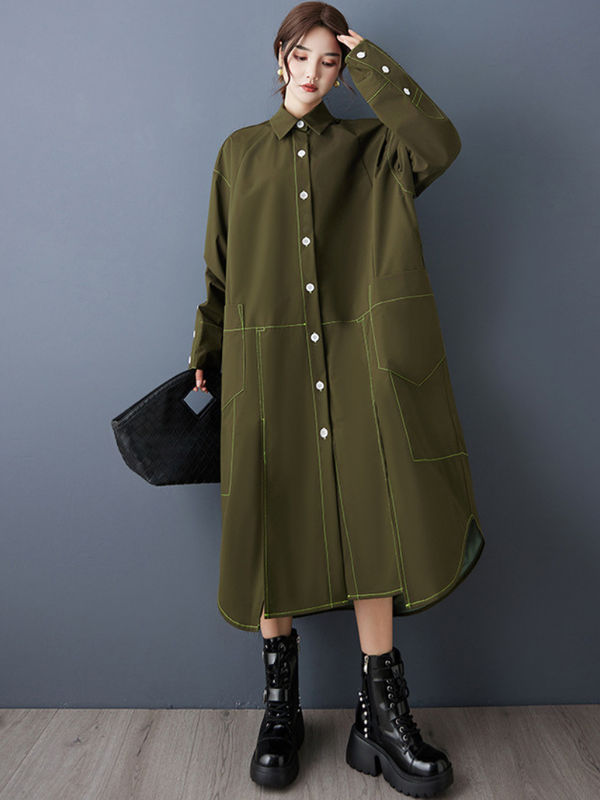 Relaxed Fit Women's Shirt Dress