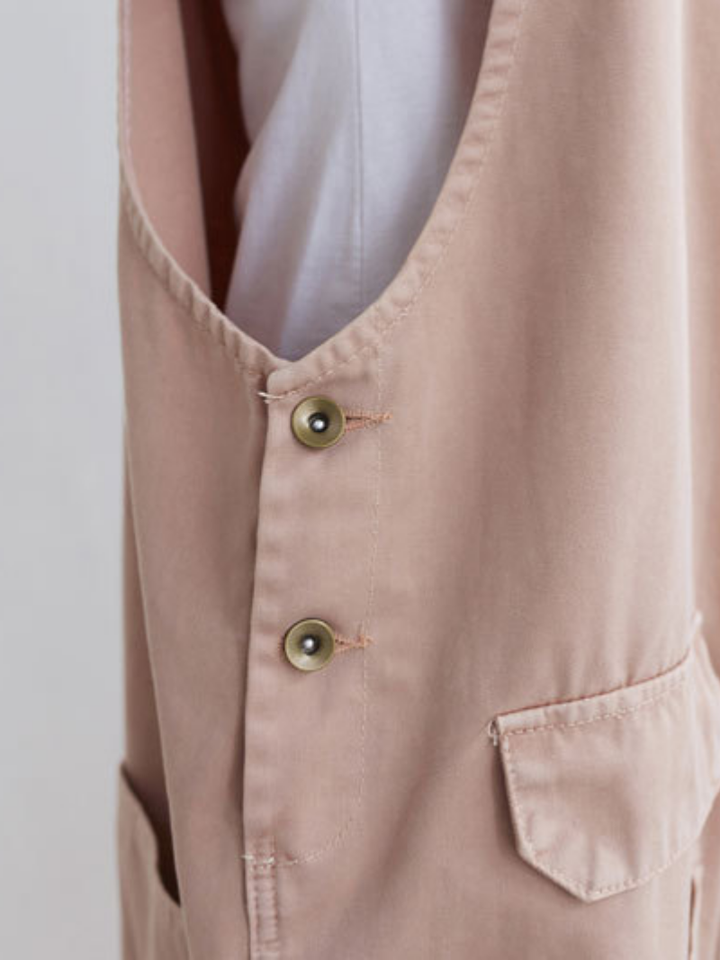 Women's Apricot Dungarees