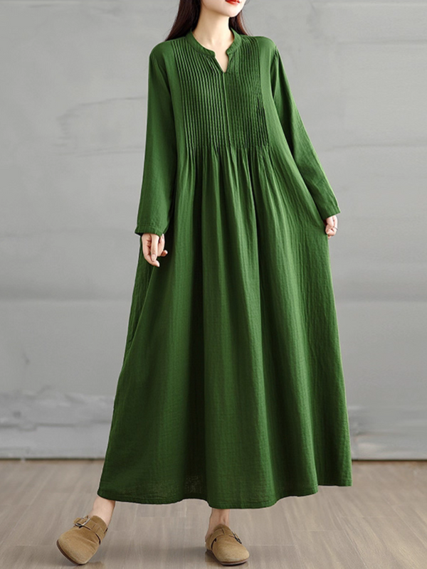 Loose Fit Smock Dress for Women