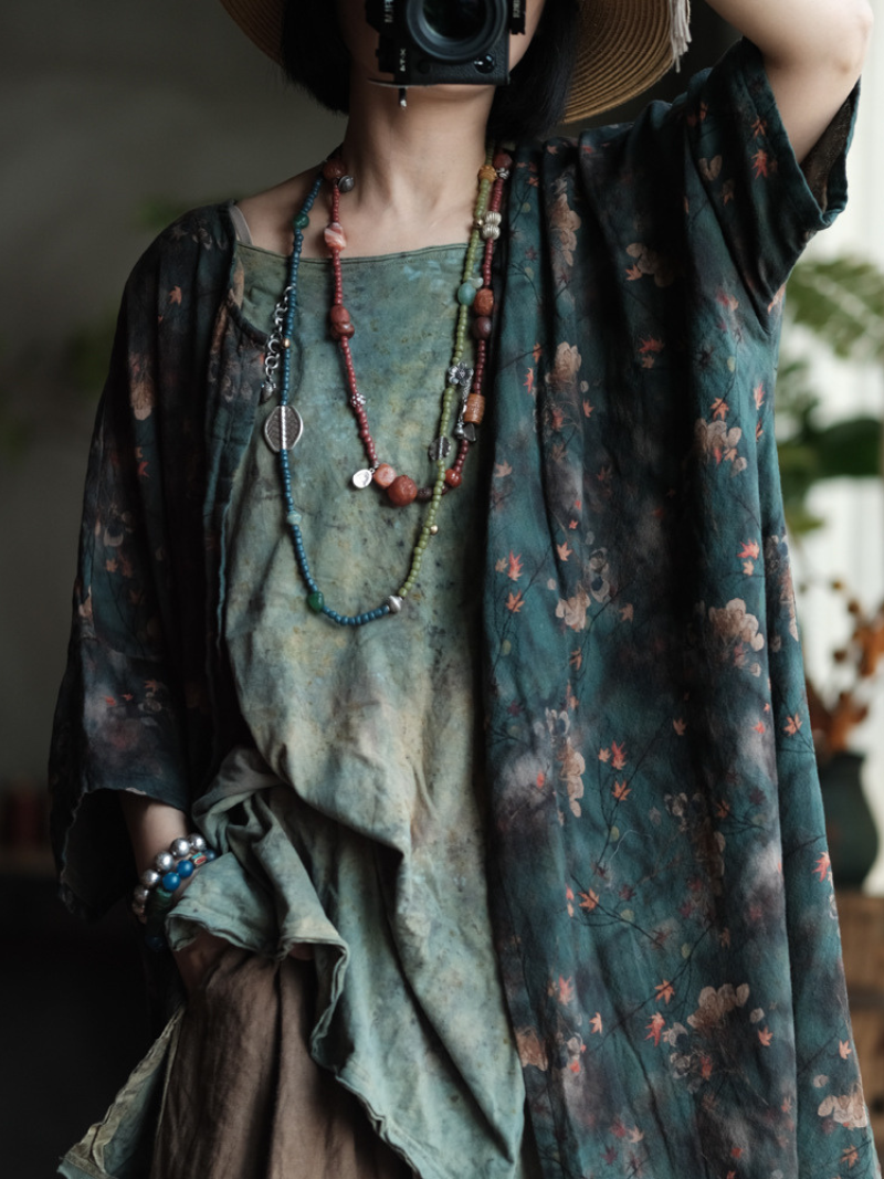Full Sleeves Printed Cardigan
