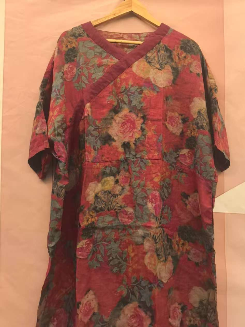 Women's Summer Stylish Relaxed Loose Printed Dress