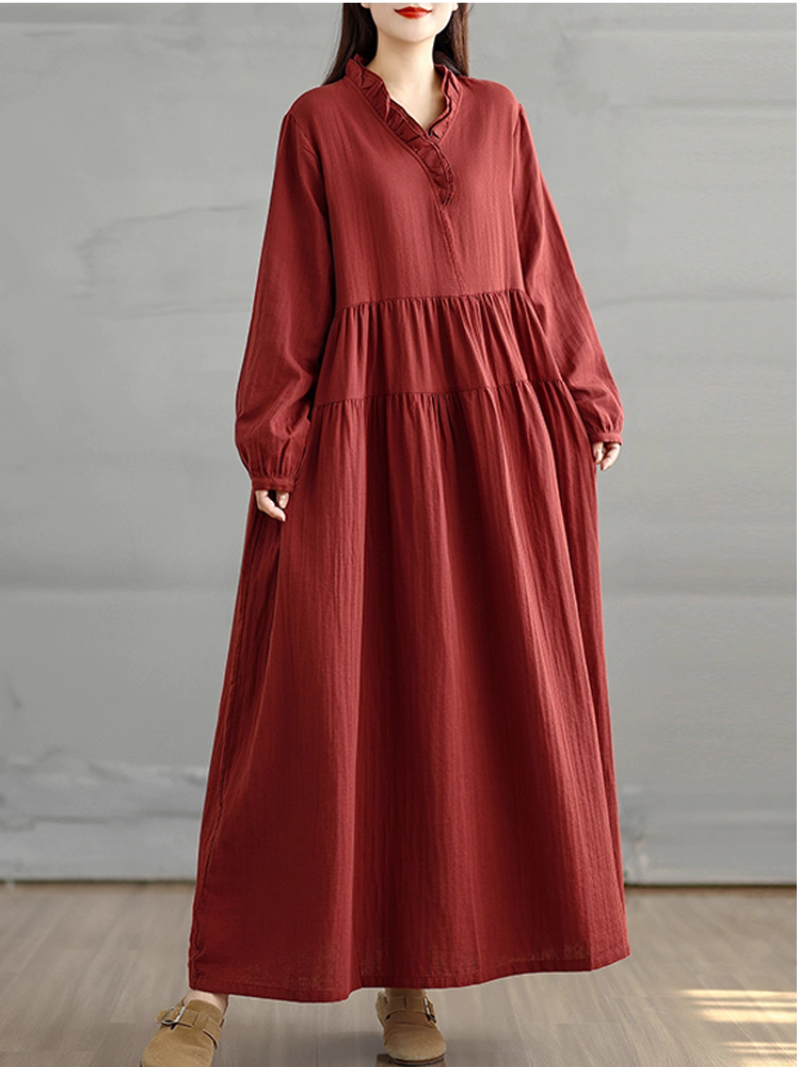 Women's Summer & Spring Comfort and Stylish Long Smock Dress