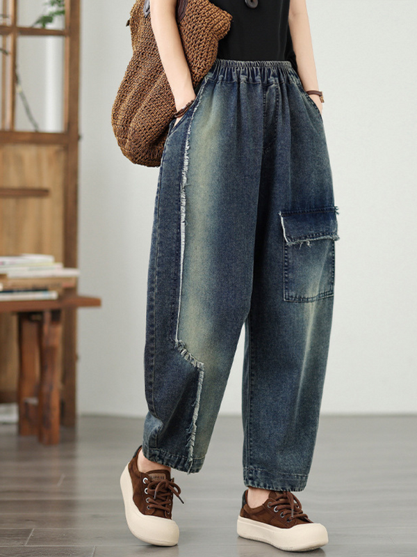 Women's Blue Denium Bottom