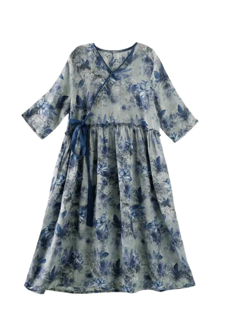 Women's Blue graceful touch
