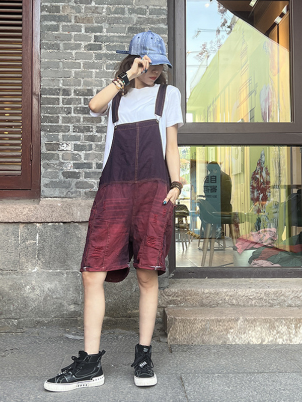 Comfy Summer Loose Fit Denim Overalls for Women | Eva Trends