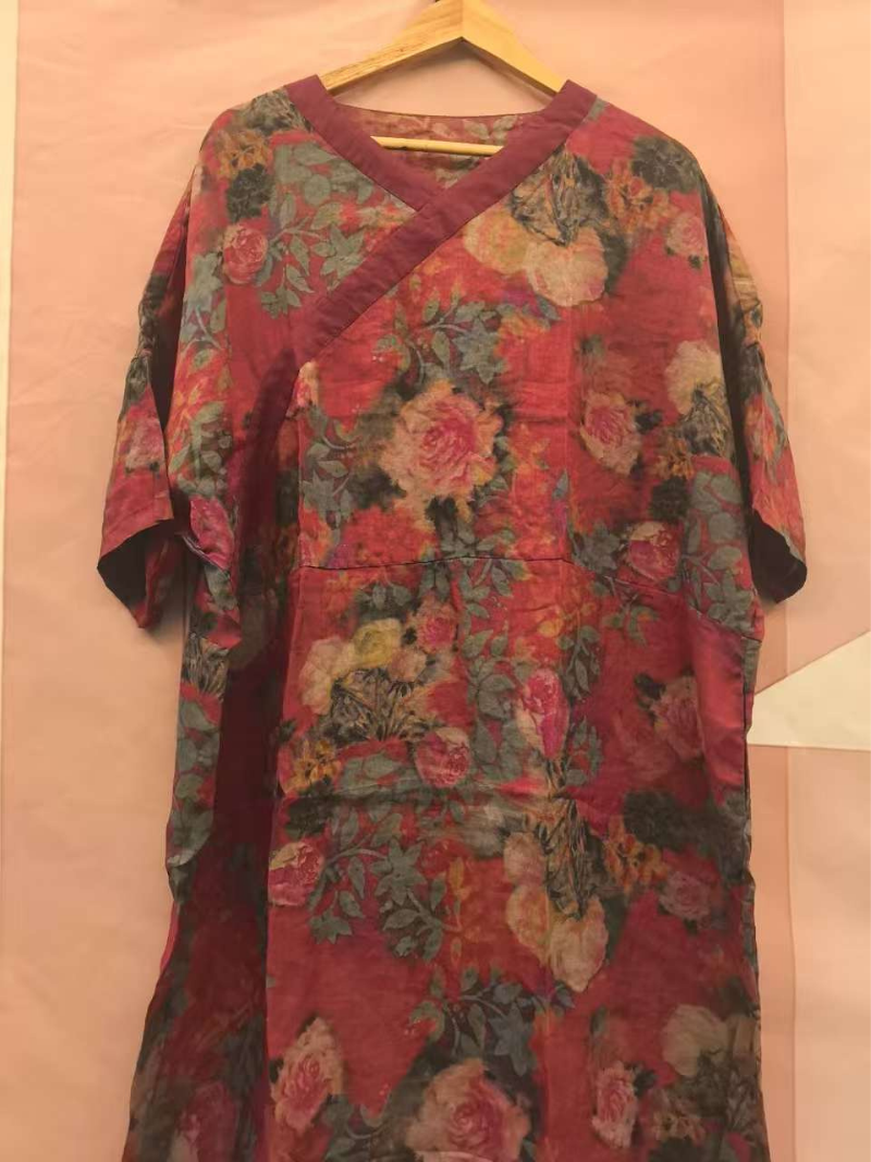 Women's Summer Stylish Relaxed Loose Printed Dress