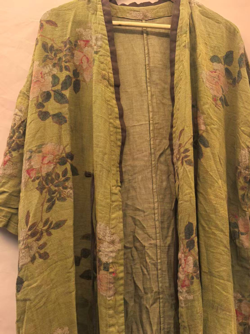 Women's Summer Cool & Comfy Printed  Loose Cardigan Dress