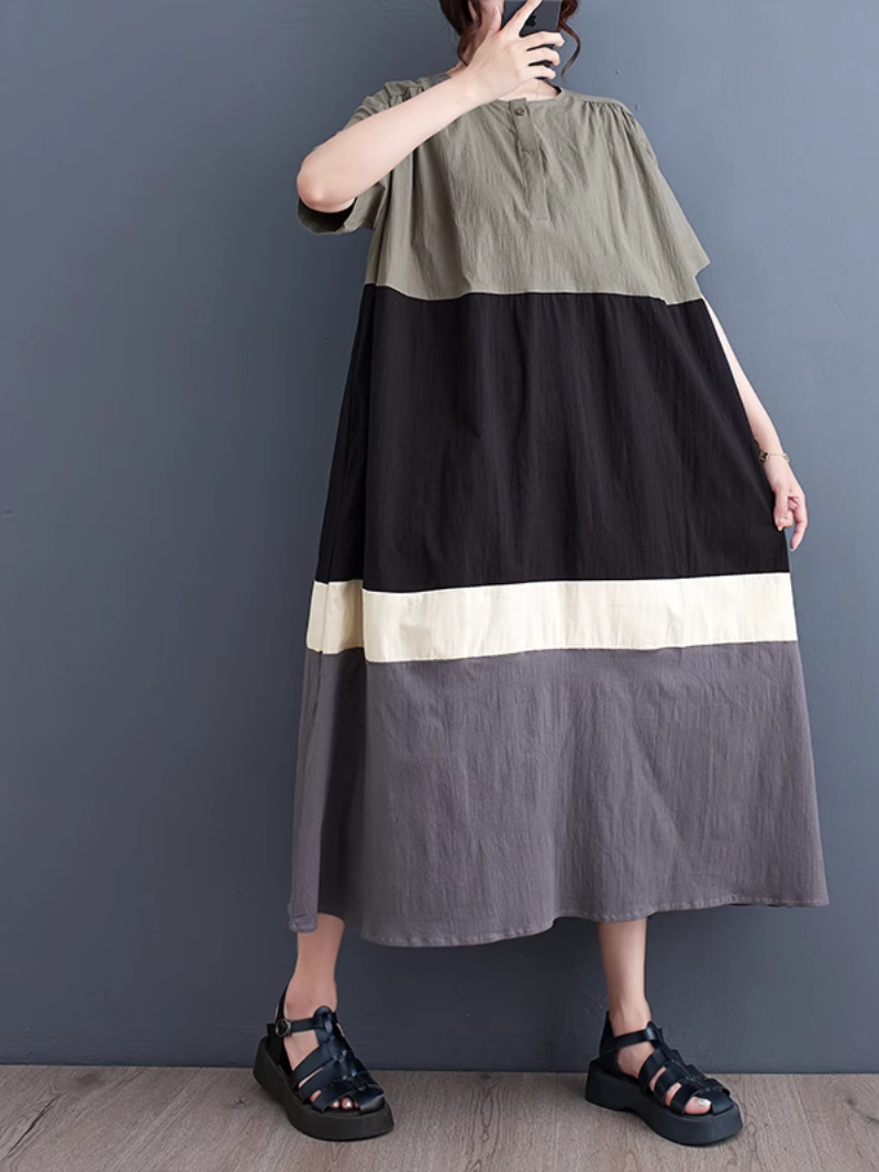 Perfect for Any Occasion Women's Summer Loose Midi Dress Eva Trends Perfect for Any Occasion Women's Summer Loose Midi Dress Eva Trends