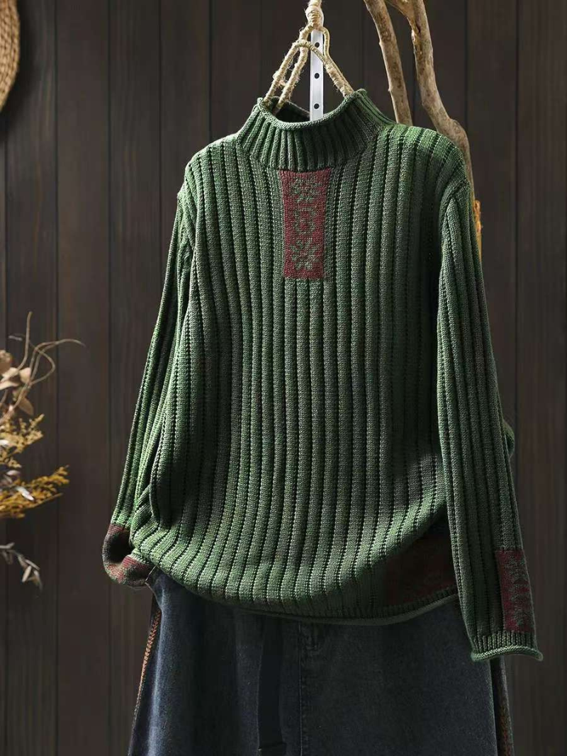 Women's Green Sweater