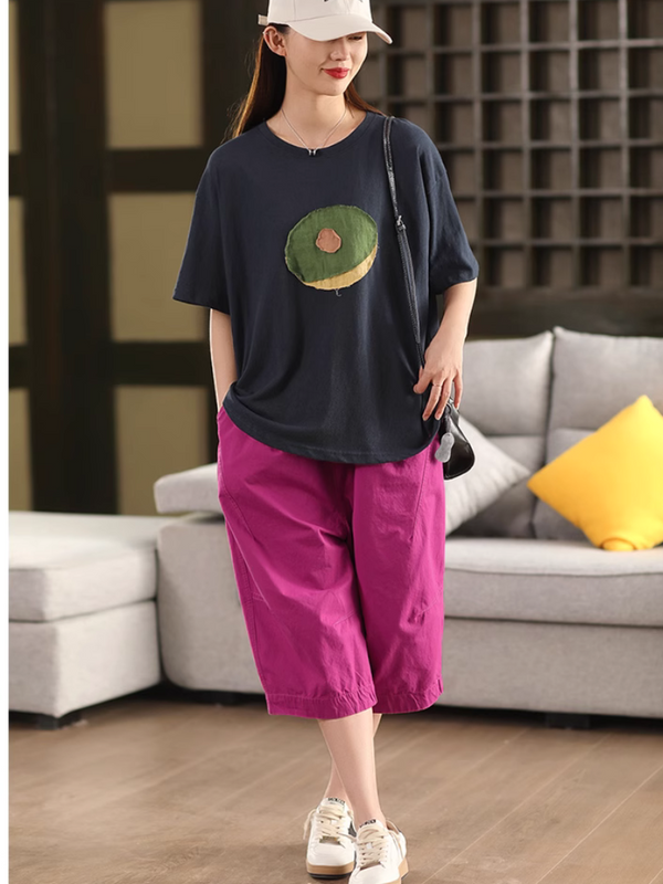 Women's Printed Lose Bottom