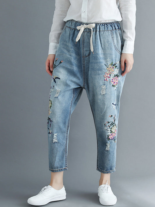 Women's Floral Pants