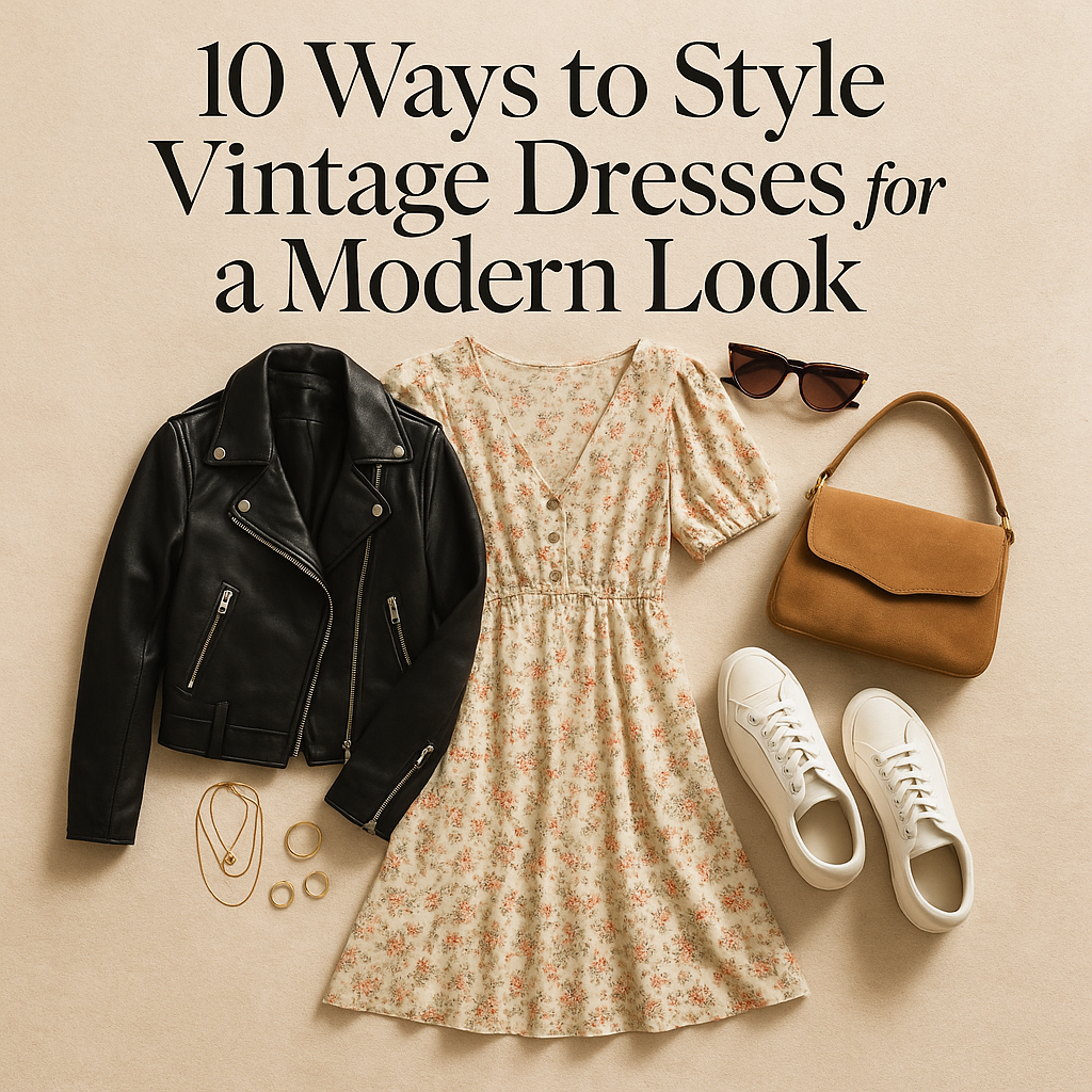 10 Ways to Style Vintage Dresses for a Modern Look