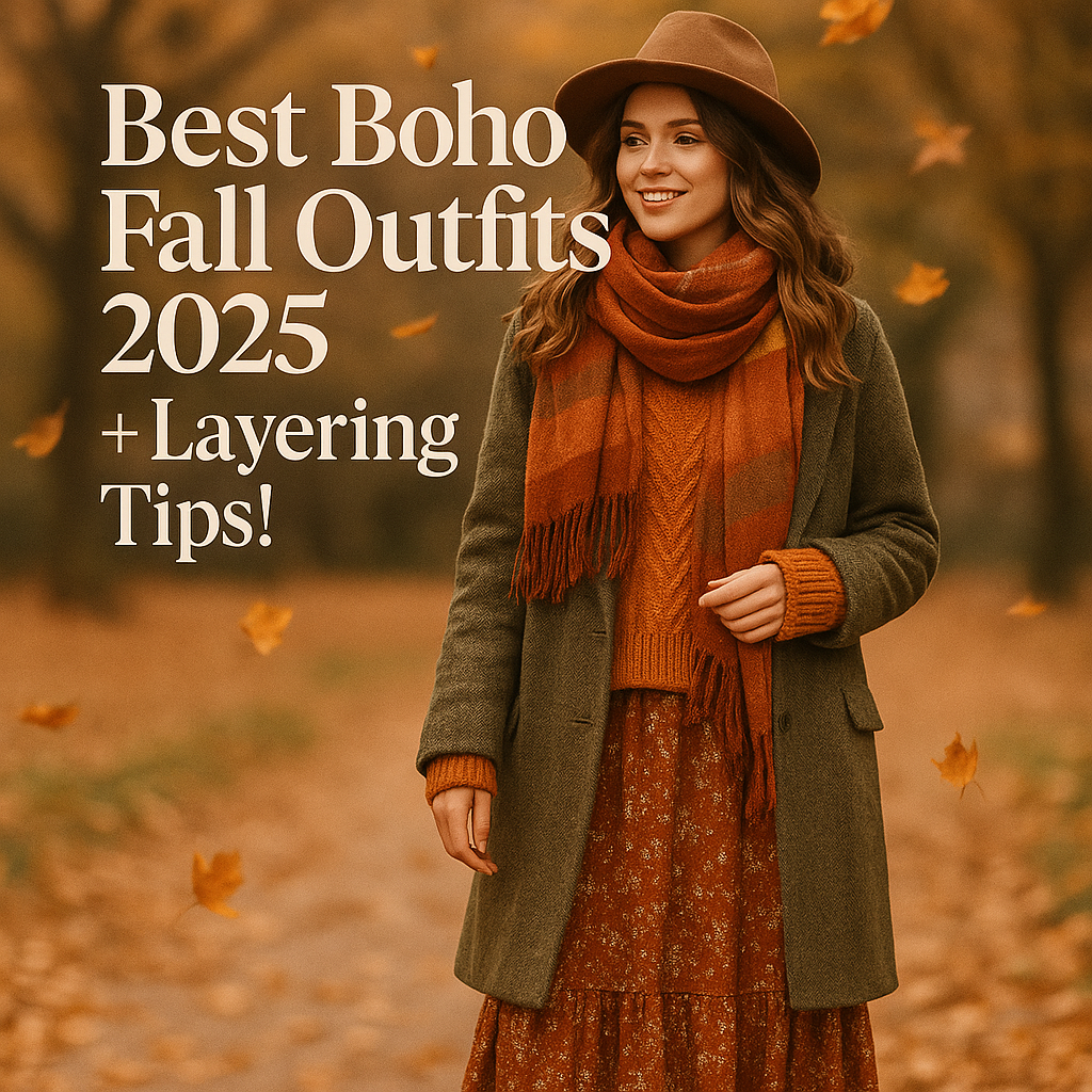 Best Boho Fall Outfits 2025 with Layering Tips for Cold Weather