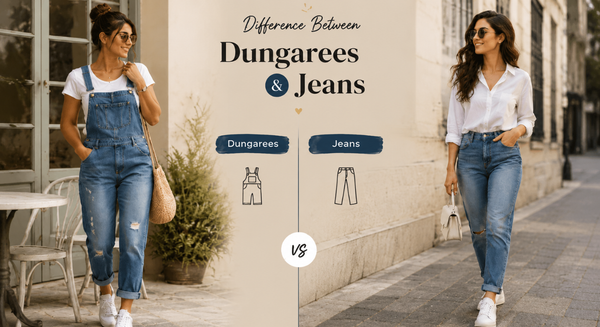 Difference Between Dungarees and Jeans