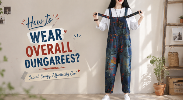 How to Wear Overall Dungarees?