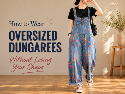 how to style oversized overalls