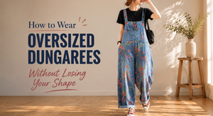 How to Wear Oversized Dungarees Without Losing Your Shape