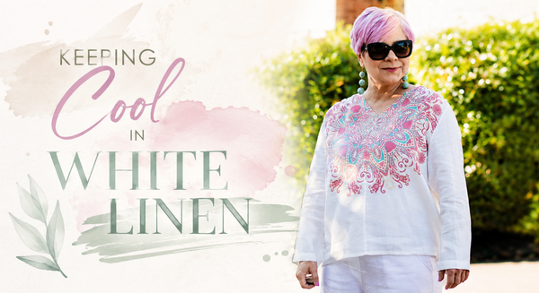 KEEPING COOL IN WHITE LINEN