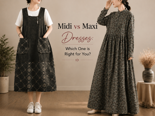 midi vs maxi dresses