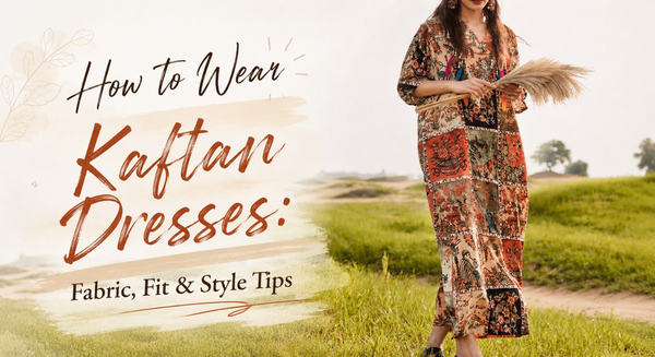 How to Wear Kaftan Dresses: Fabric, Fit & Style Tips