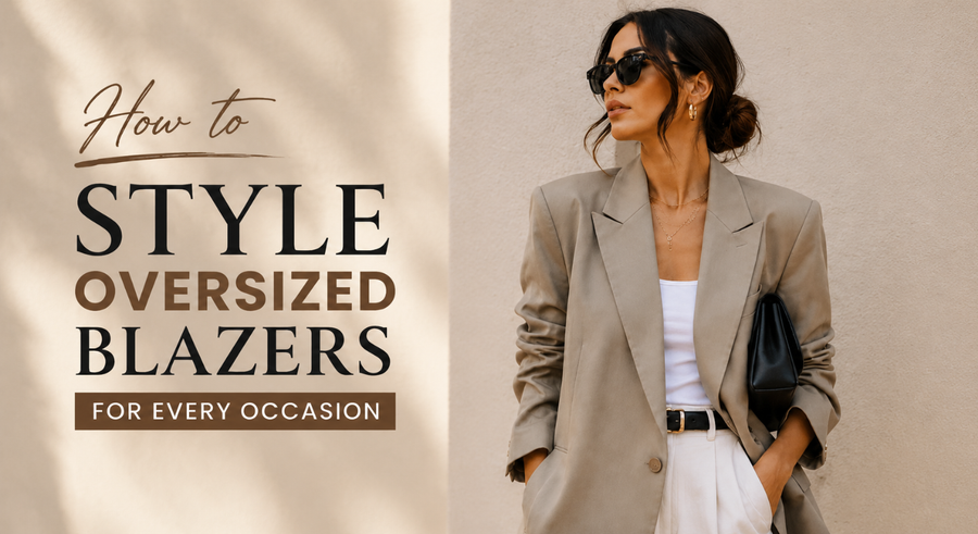 How to Style Oversized Blazers for Every Occasion