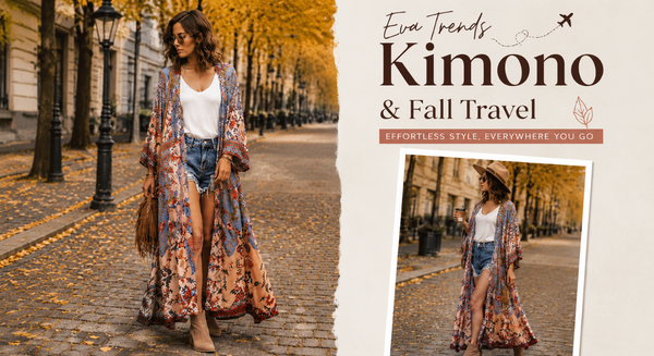 Eva Trends Kimono and Fall Travel