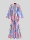 Women's Pink Kimono Jacket