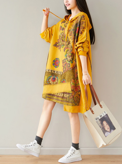 Women's Long Sleeves Hoodie Drees