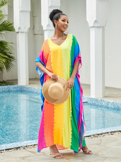 Women's  Stylish Beach Wear Kaftan Dress