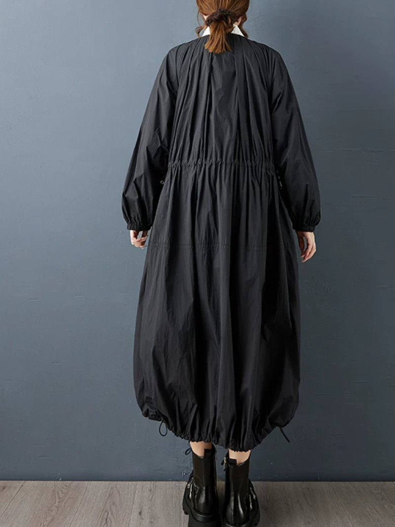 Confidence for every day maxi dress — lightweight, flattering zip-front silhouette
