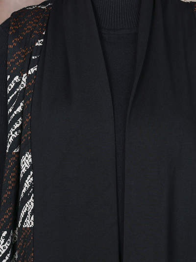 Modern Comfort Women's Printed Plaid Long Cardigan