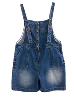 Women's Relax Short Dungarees 