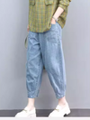 Women's Relaxed Fit Soft Casual Loose Harem Pants Bottom