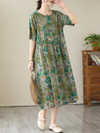 Women's Loose  Midi Dress