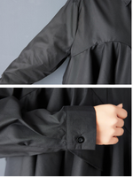 Day-to-Night Confidence Ruffle Blouse with Asymmetrical Cascade and Effortless Fit