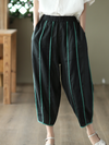 Women's Beautiful Charm Artistic Loose Striped Pants Bottom