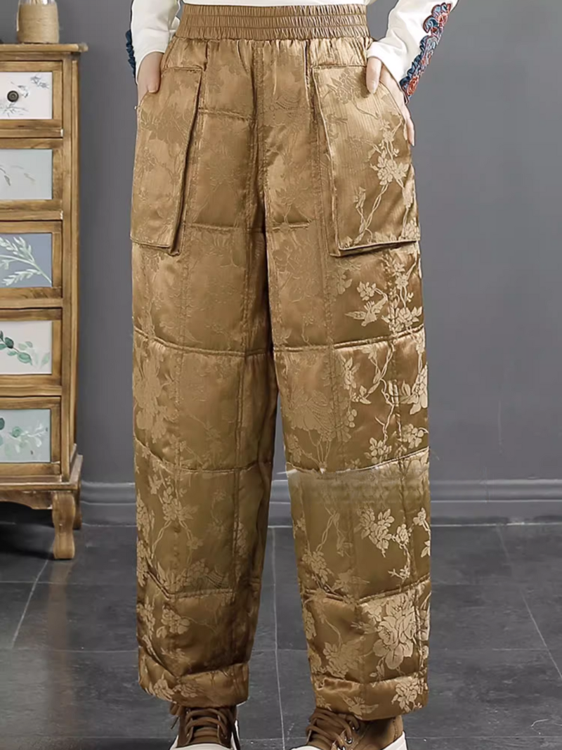 Women's Perfect Colder Days Loose Warm Winter Pants Bottom