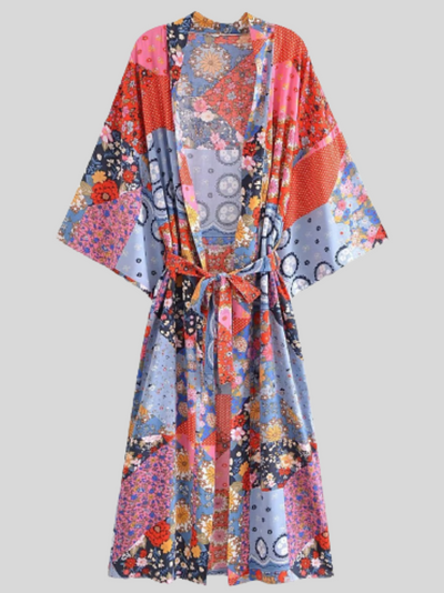 Women's Short Sleeves Kimono Jacket