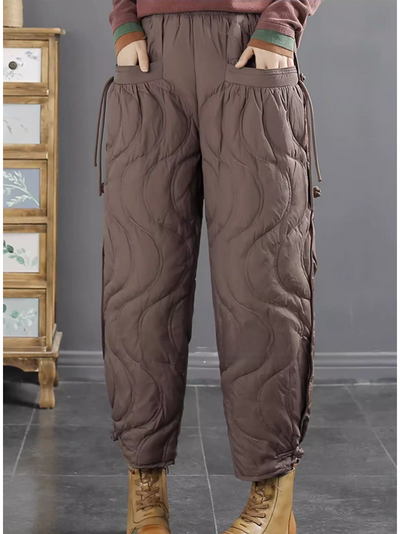 Women's Beautiful Retro Duck Down Pants Bottom