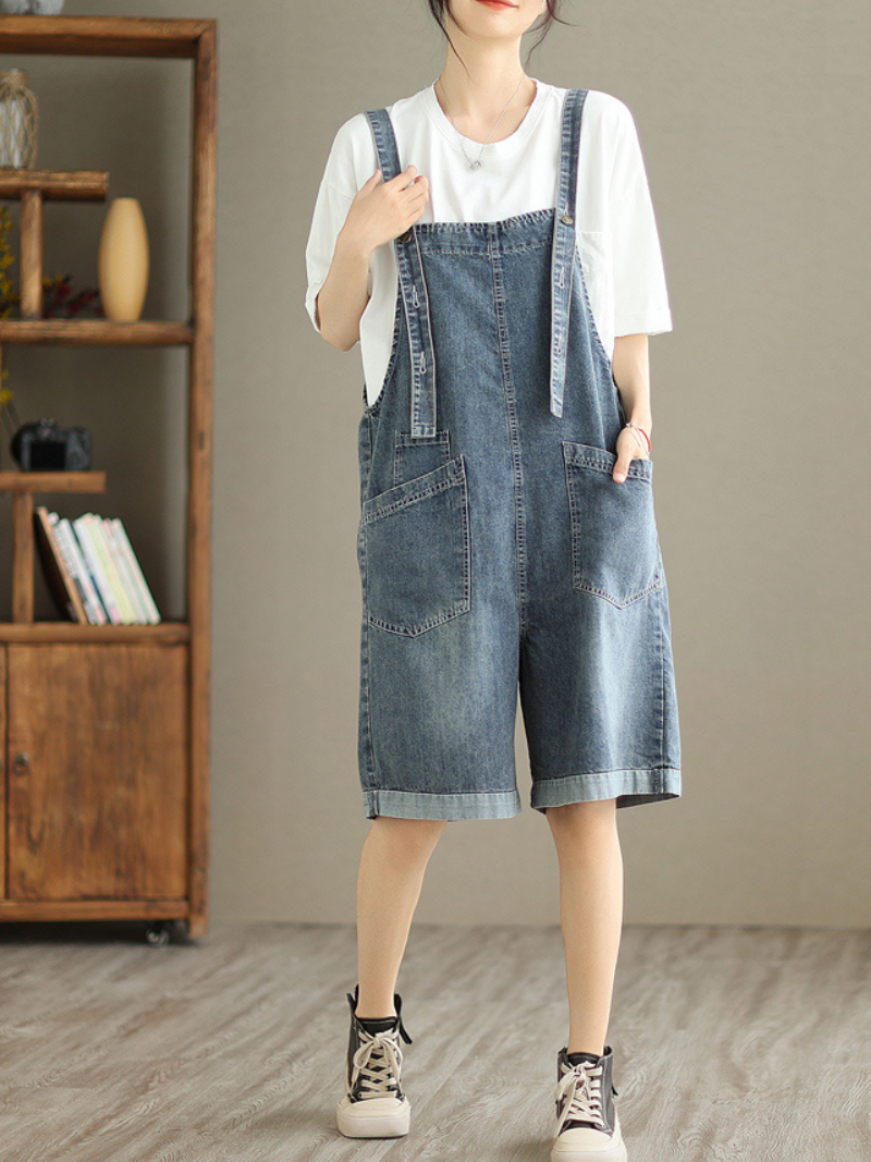 Women's Short Dungarees