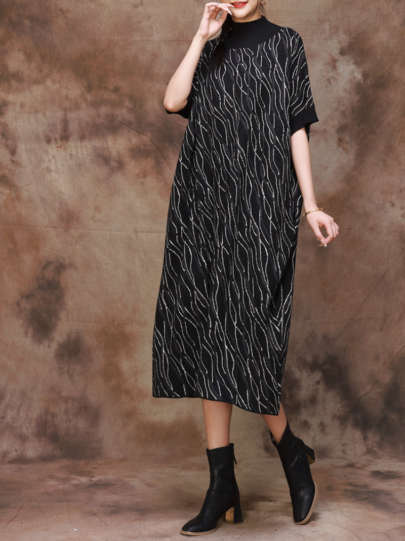 Women's Knitted Midi Dress