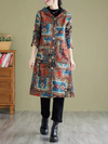 Women's Vintage Charm Hooded Loose Windbreaker Coat