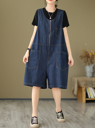 Women's Short Dungarees