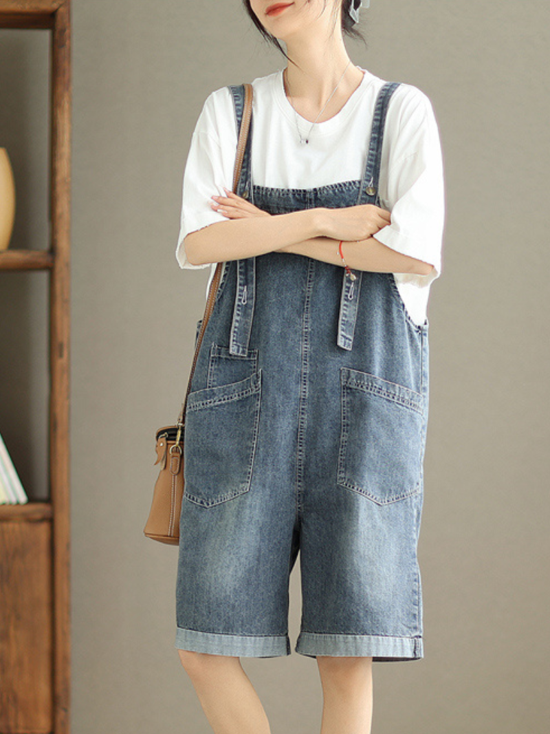 Women's Short Dungarees