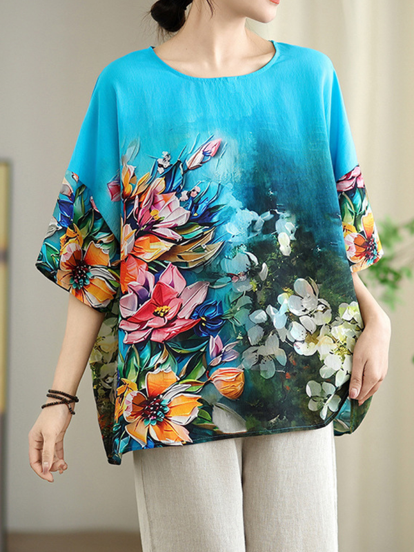 Effortless Garden-Party Blouse — Flowing Chiffon Top That Flatters Every Time